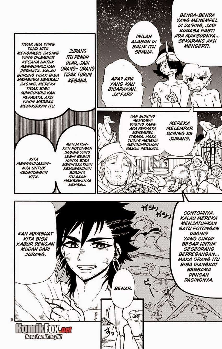 Magi – Sinbad no Bouken Bab 51 halaman 9
