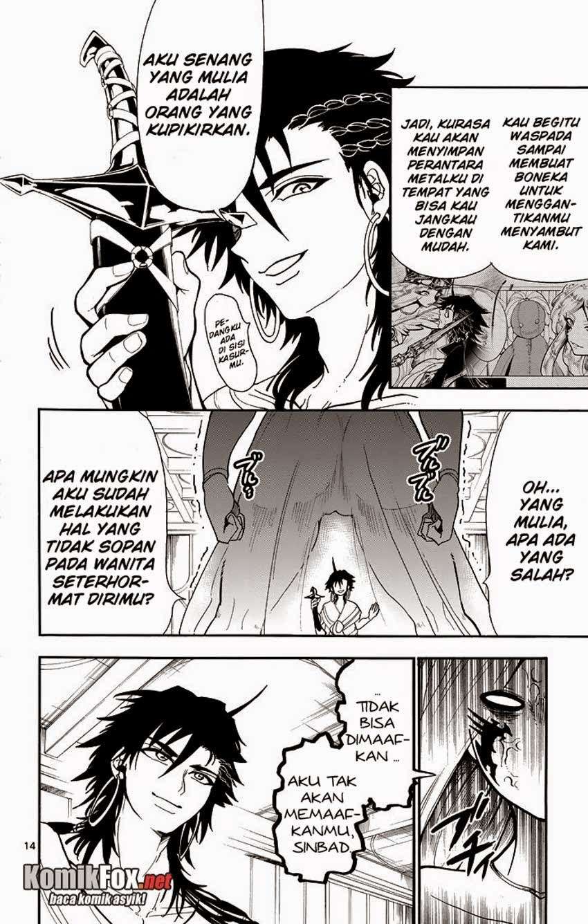 Magi – Sinbad no Bouken Bab 51 halaman 15
