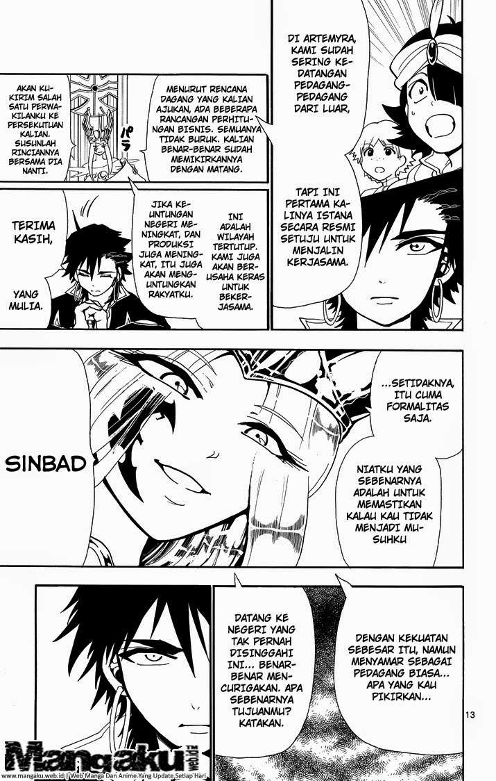 Magi – Sinbad no Bouken Bab 53 halaman 14