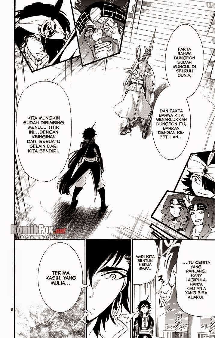 Magi – Sinbad no Bouken Bab 54 halaman 8