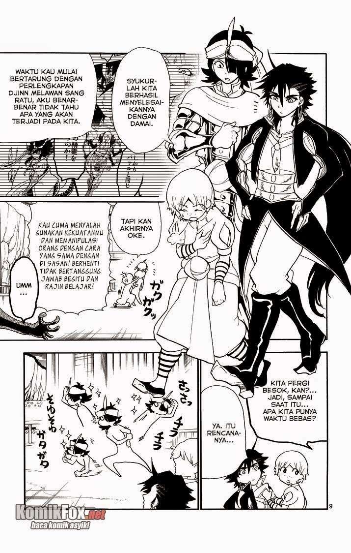 Magi – Sinbad no Bouken Bab 54 halaman 9