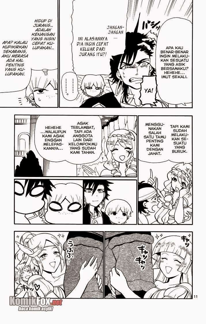 Magi – Sinbad no Bouken Bab 54 halaman 11