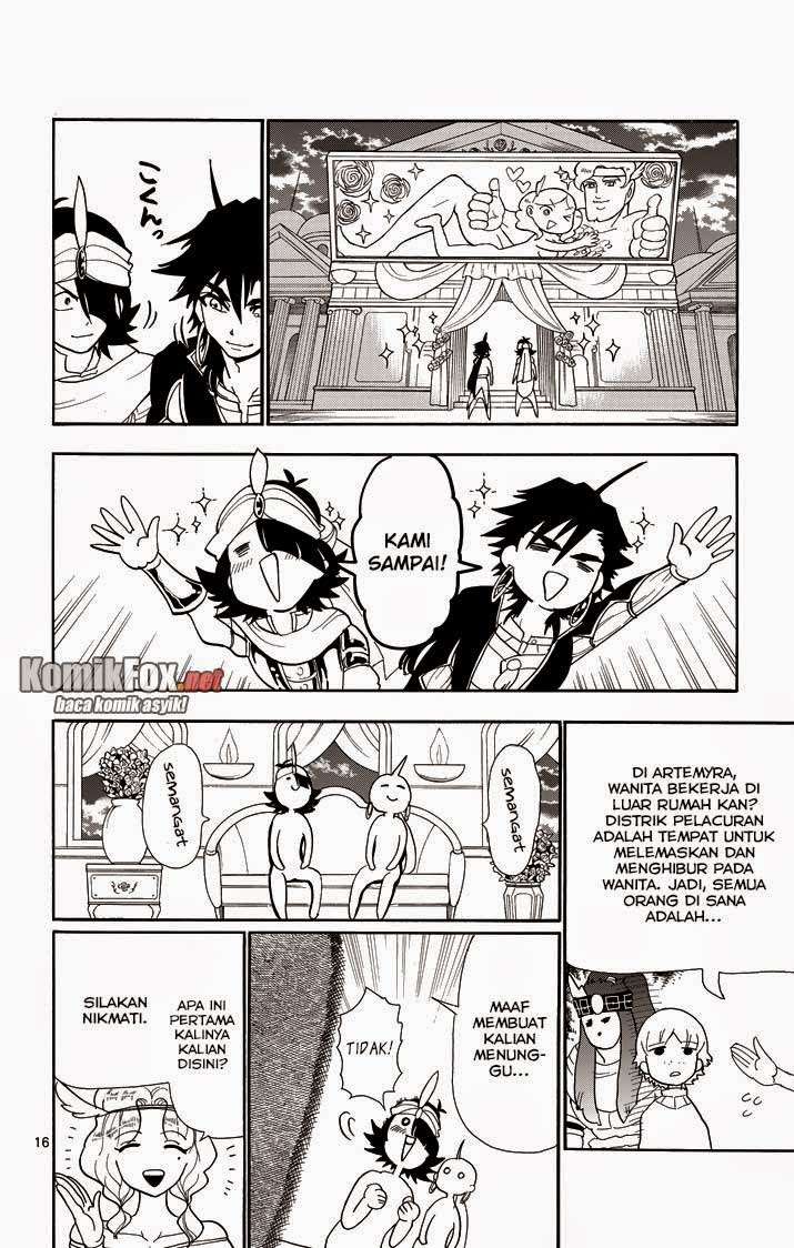 Magi – Sinbad no Bouken Bab 54 halaman 16