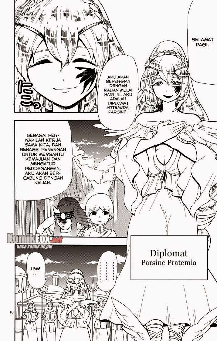 Magi – Sinbad no Bouken Bab 54 halaman 18
