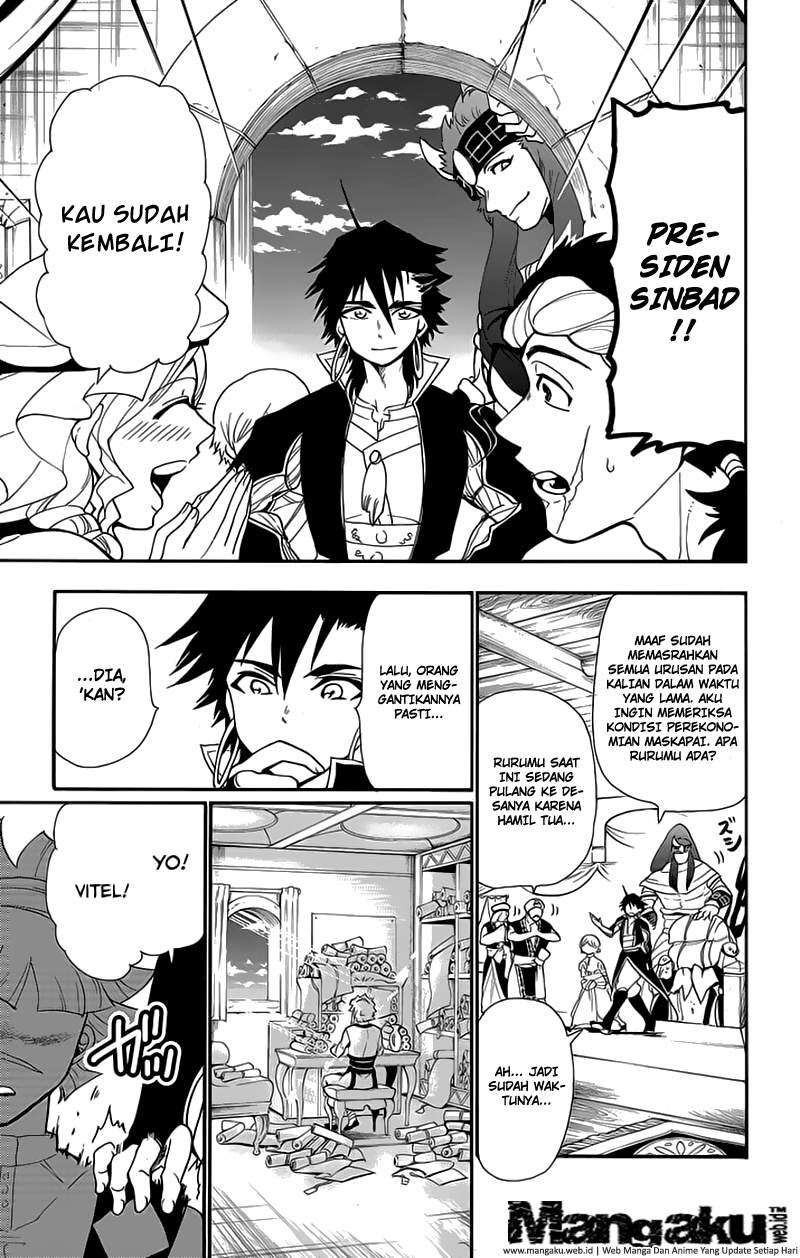 Magi – Sinbad no Bouken Bab 55 halaman 10
