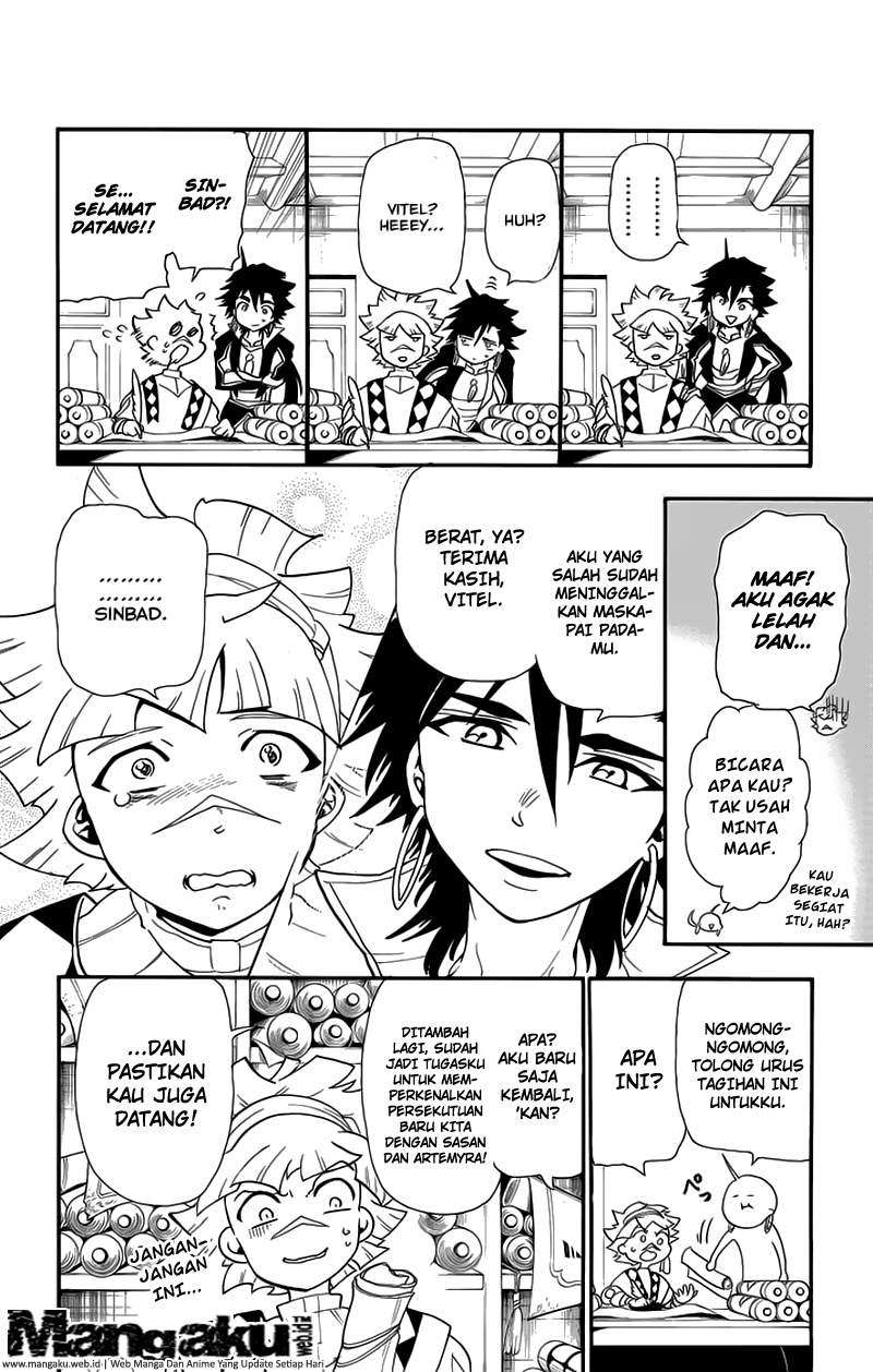 Magi – Sinbad no Bouken Bab 55 halaman 11