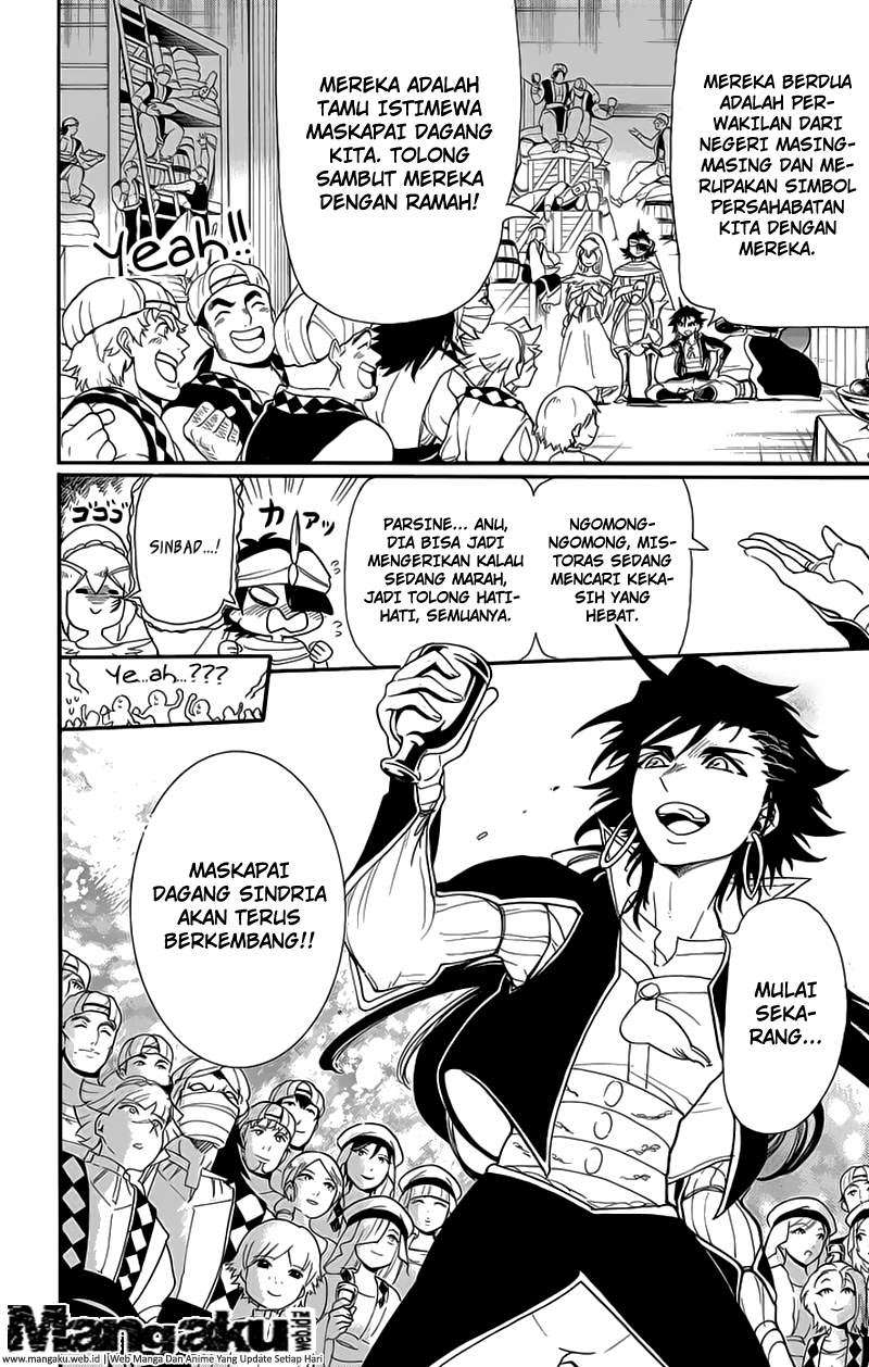 Magi – Sinbad no Bouken Bab 55 halaman 13