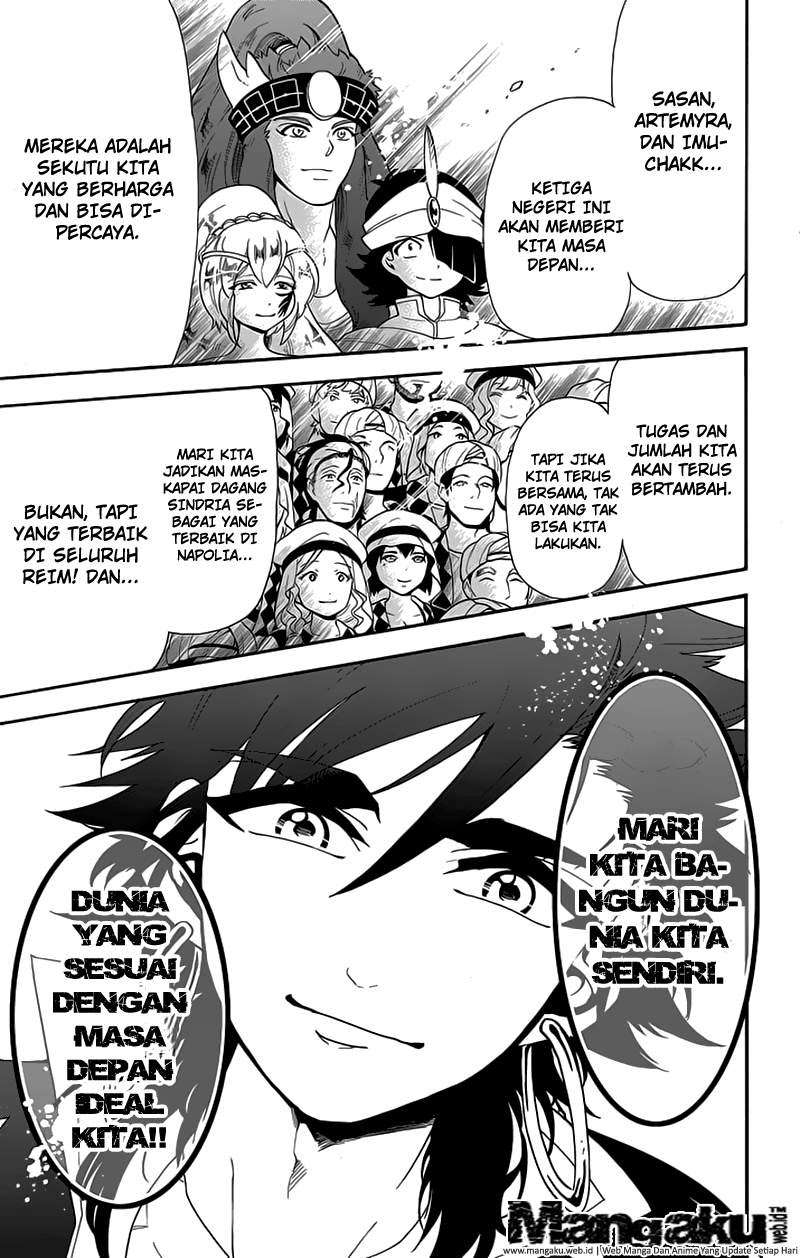 Magi – Sinbad no Bouken Bab 55 halaman 14