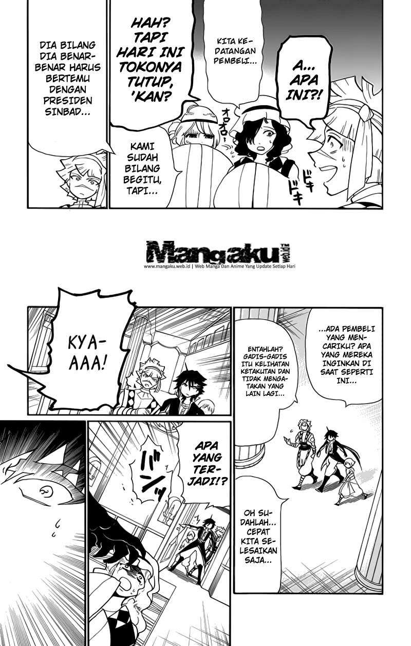 Magi – Sinbad no Bouken Bab 56 halaman 4