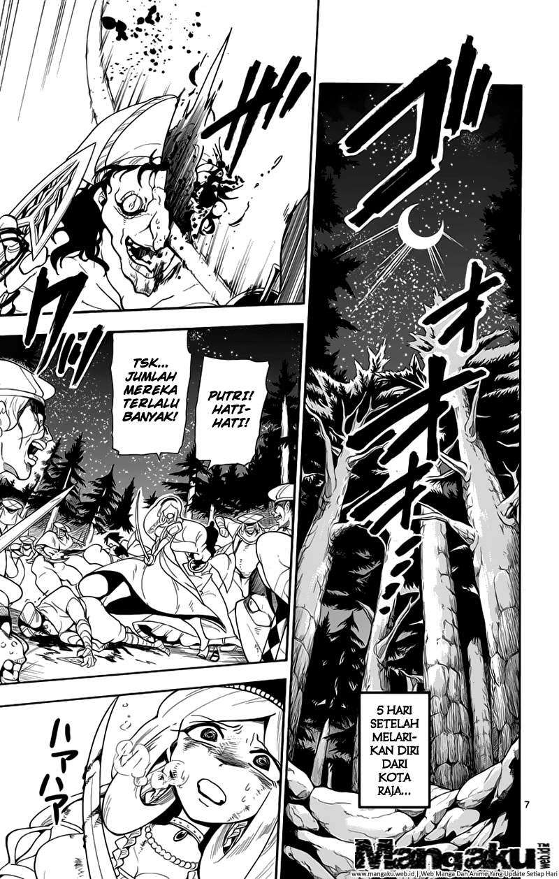 Magi – Sinbad no Bouken Bab 57 halaman 8