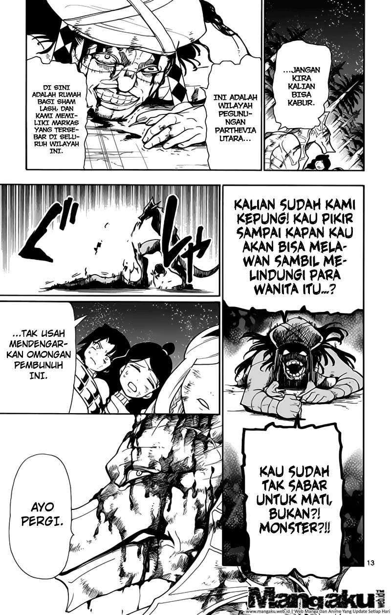 Magi – Sinbad no Bouken Bab 57 halaman 13