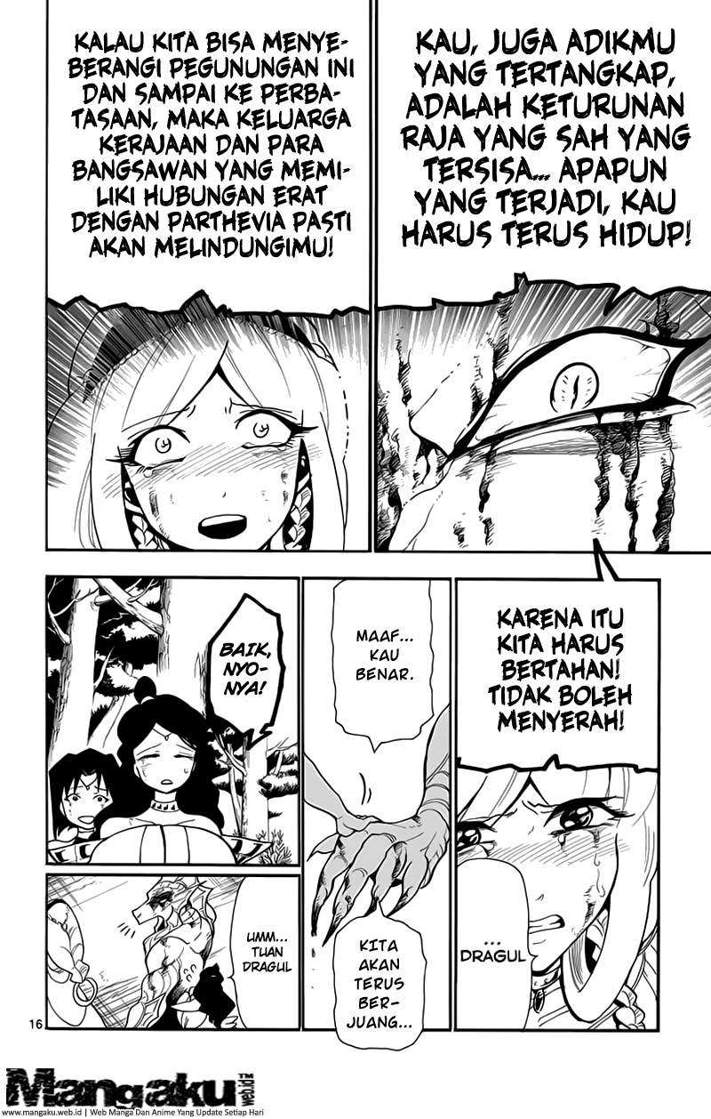 Magi – Sinbad no Bouken Bab 57 halaman 16