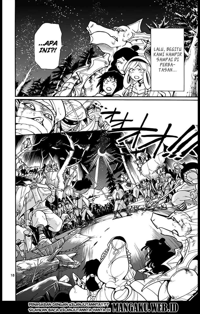 Magi – Sinbad no Bouken Bab 57 halaman 18
