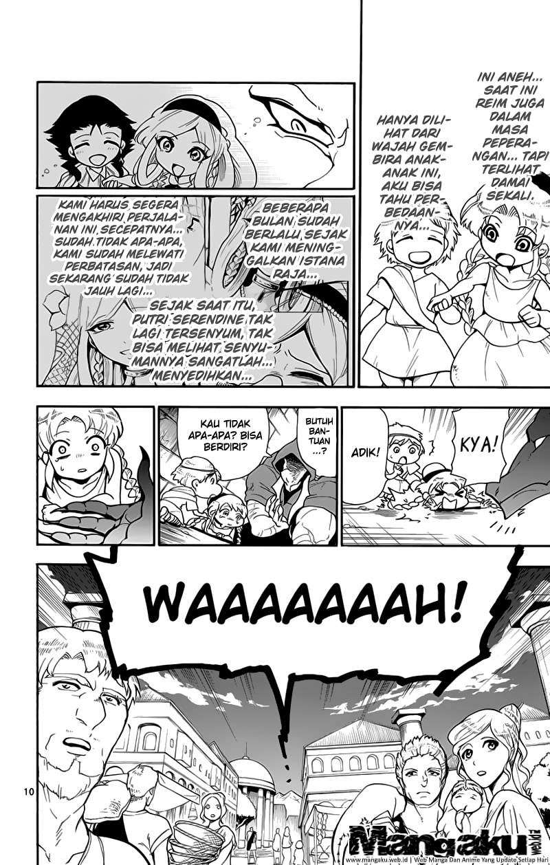Magi – Sinbad no Bouken Bab 58 halaman 10