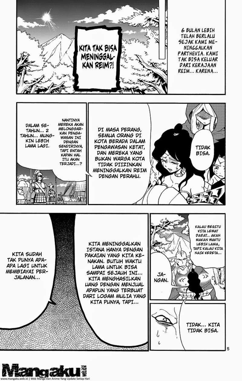 Magi – Sinbad no Bouken Bab 59 halaman 6