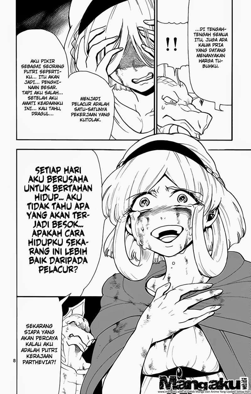 Magi – Sinbad no Bouken Bab 59 halaman 9