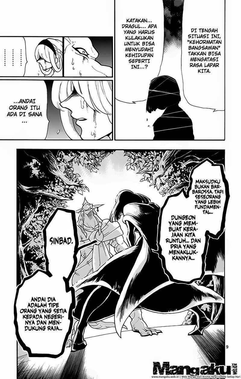 Magi – Sinbad no Bouken Bab 59 halaman 10