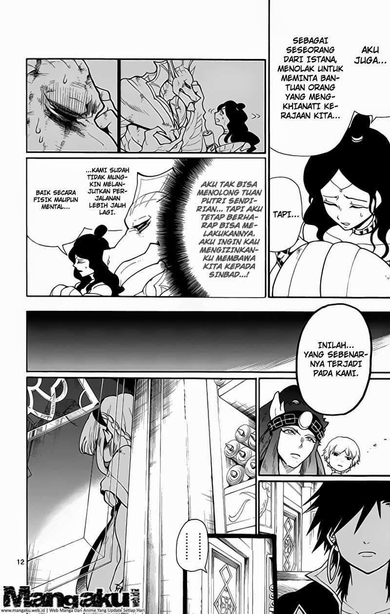 Magi – Sinbad no Bouken Bab 59 halaman 13