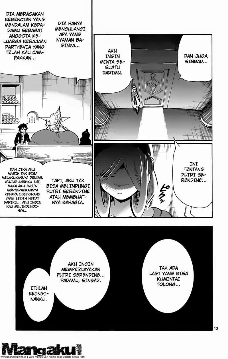 Magi – Sinbad no Bouken Bab 59 halaman 14