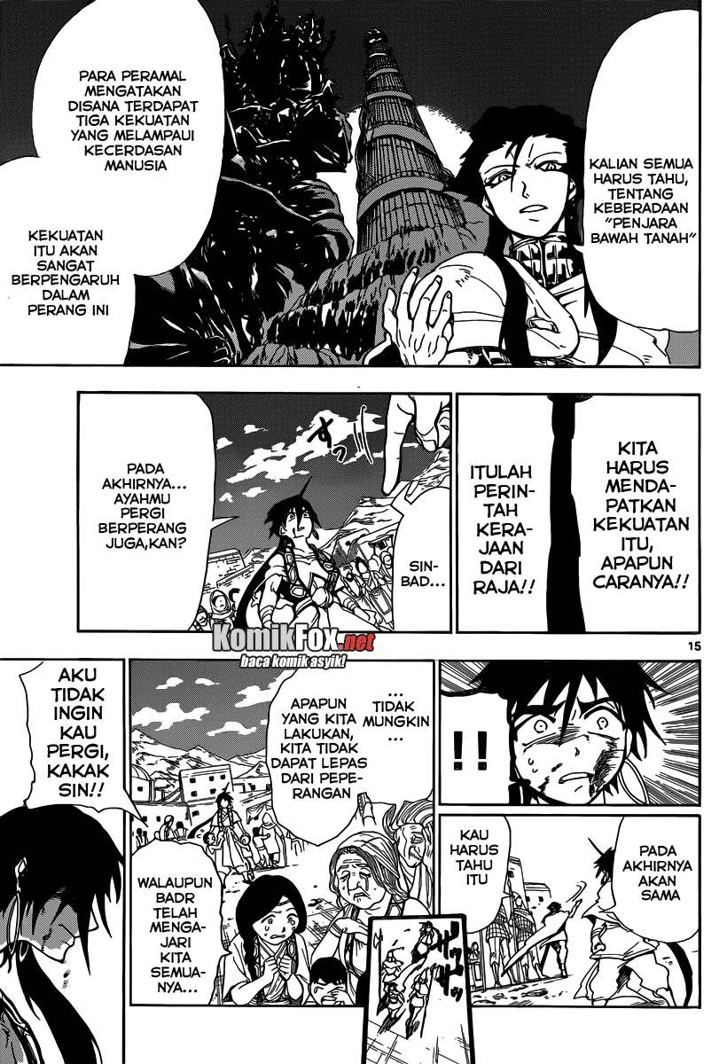Magi – Sinbad no Bouken Bab 6 halaman 16