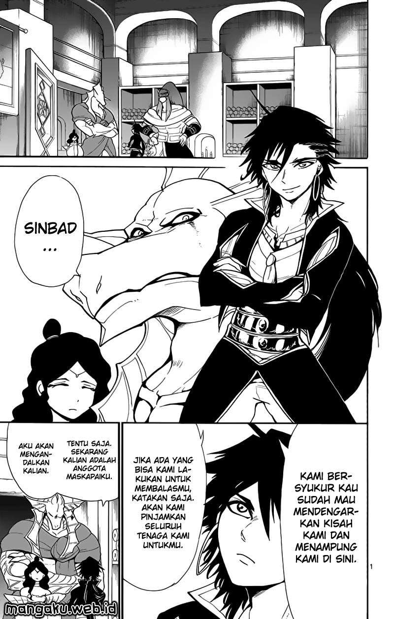 Magi – Sinbad no Bouken chapter 60 halaman 1