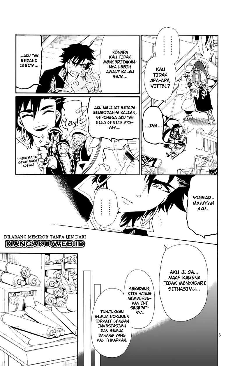 Magi – Sinbad no Bouken Bab 61 halaman 6