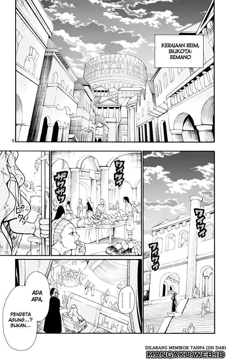 Magi – Sinbad no Bouken Bab 61 halaman 9