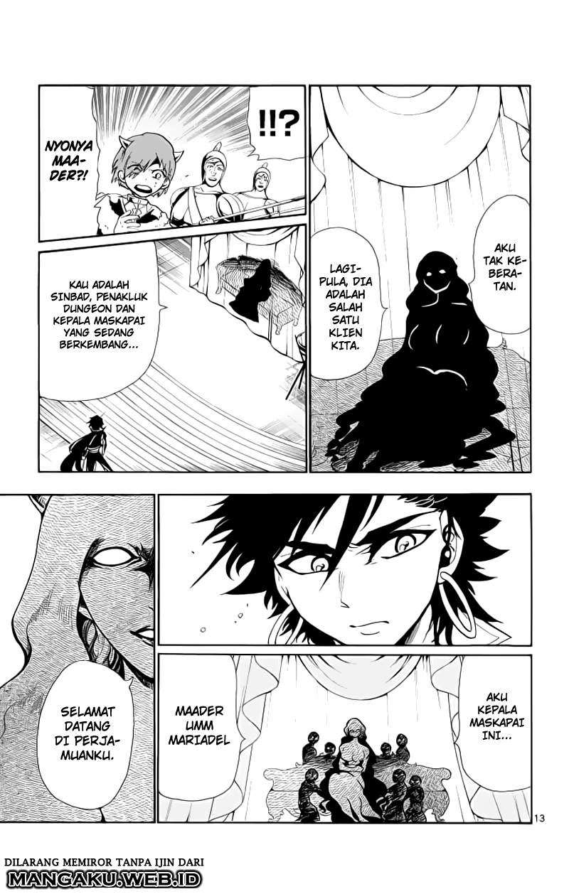 Magi – Sinbad no Bouken Bab 61 halaman 14