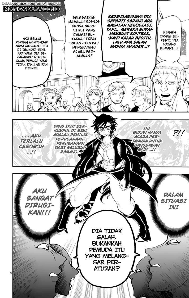 Magi – Sinbad no Bouken Bab 62 halaman 4