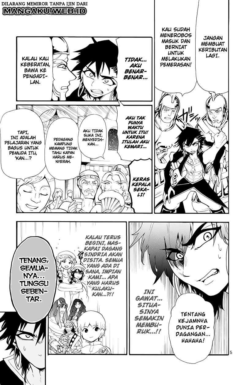 Magi – Sinbad no Bouken Bab 62 halaman 5
