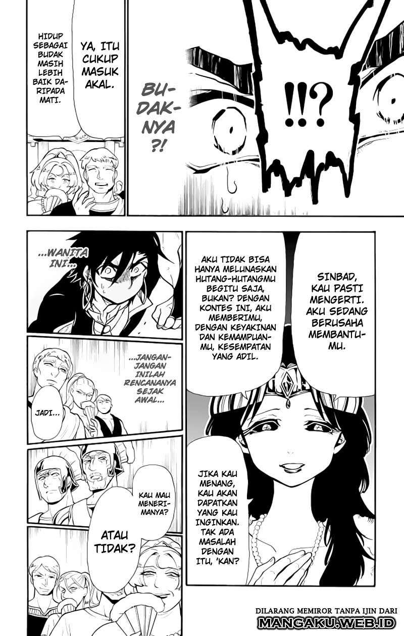 Magi – Sinbad no Bouken Bab 62 halaman 10