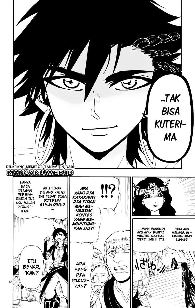Magi – Sinbad no Bouken Bab 62 halaman 12