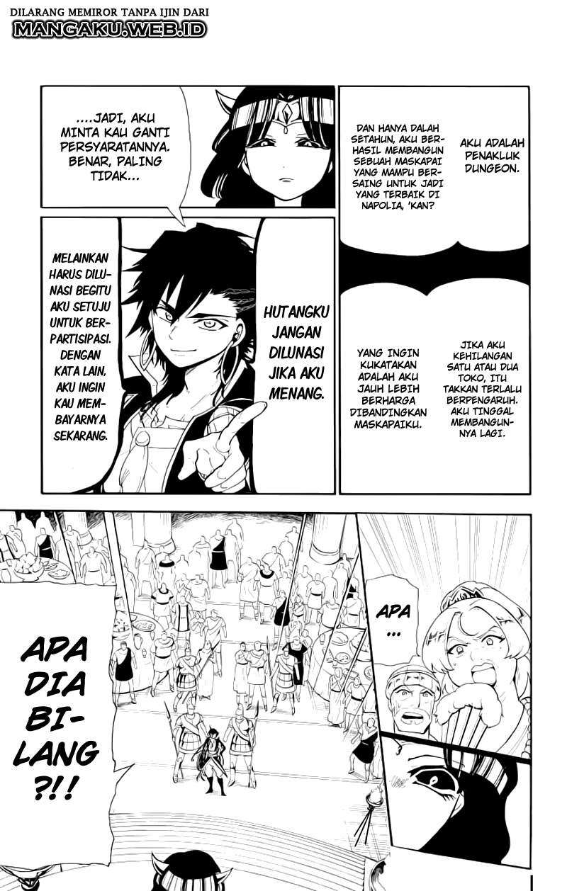 Magi – Sinbad no Bouken Bab 62 halaman 13