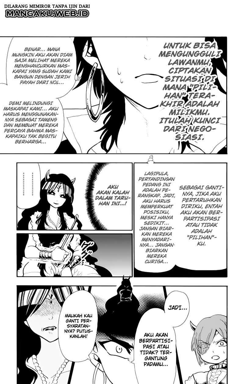 Magi – Sinbad no Bouken Bab 62 halaman 15
