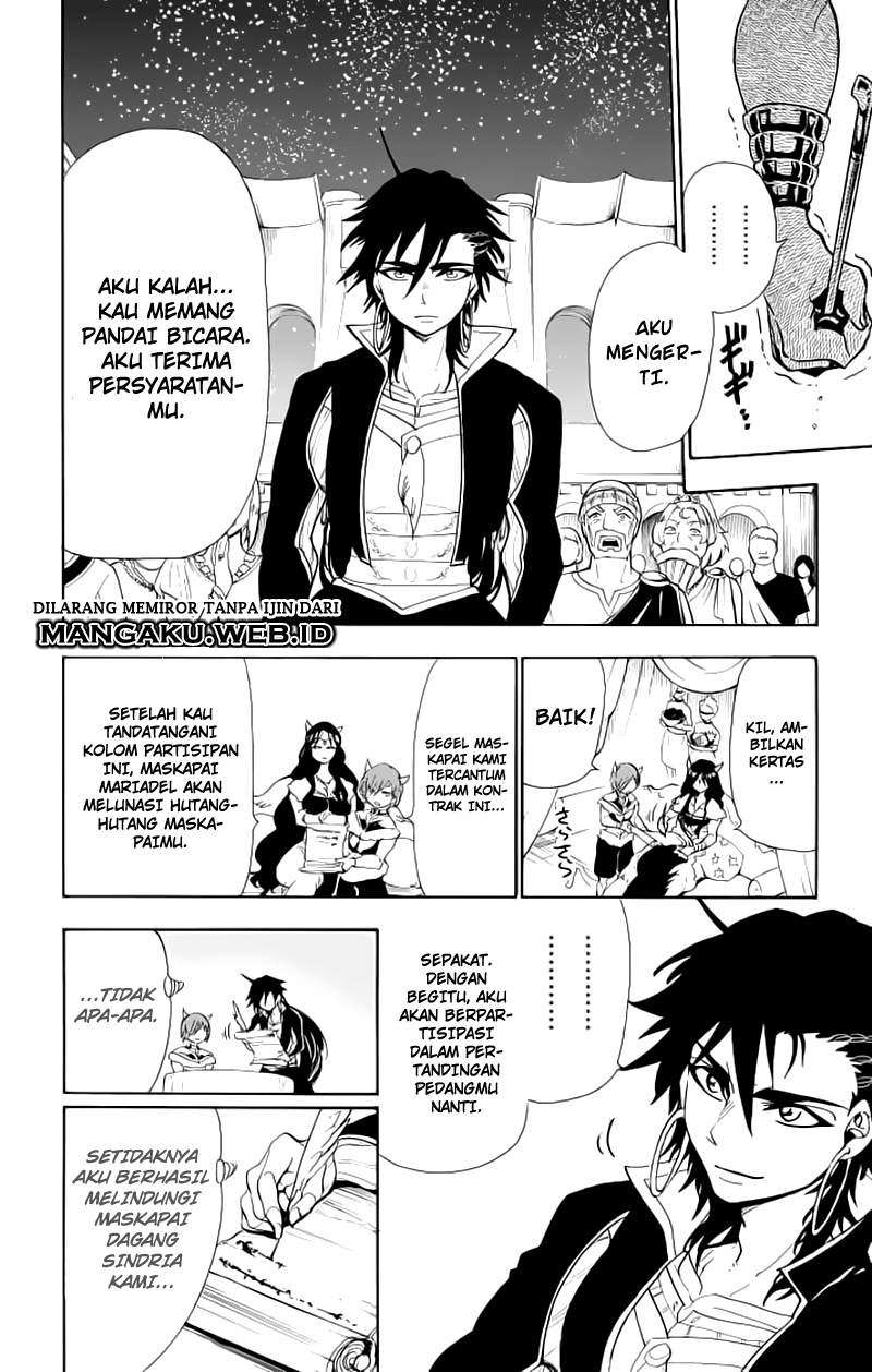 Magi – Sinbad no Bouken Bab 62 halaman 16
