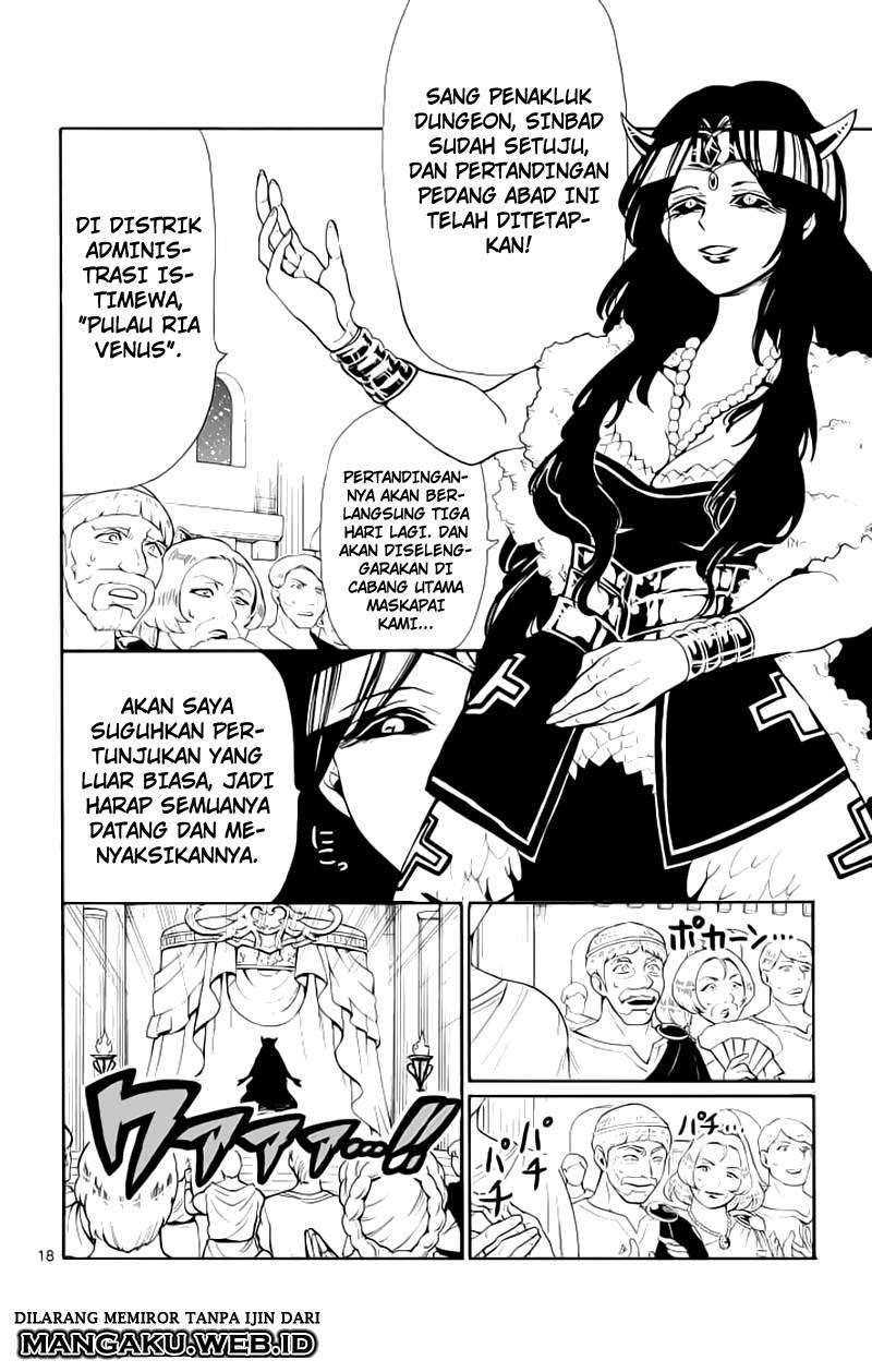 Magi – Sinbad no Bouken Bab 62 halaman 18