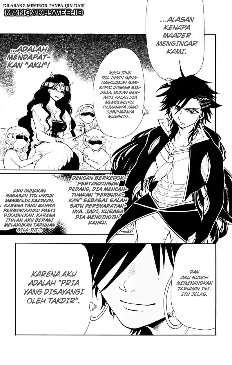 Magi – Sinbad no Bouken Bab 62 halaman 19