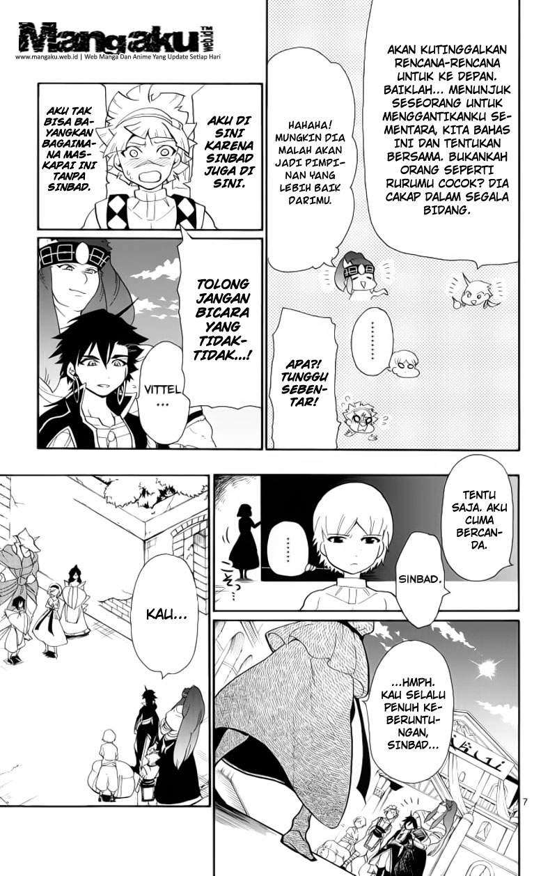 Magi – Sinbad no Bouken Bab 63 halaman 8