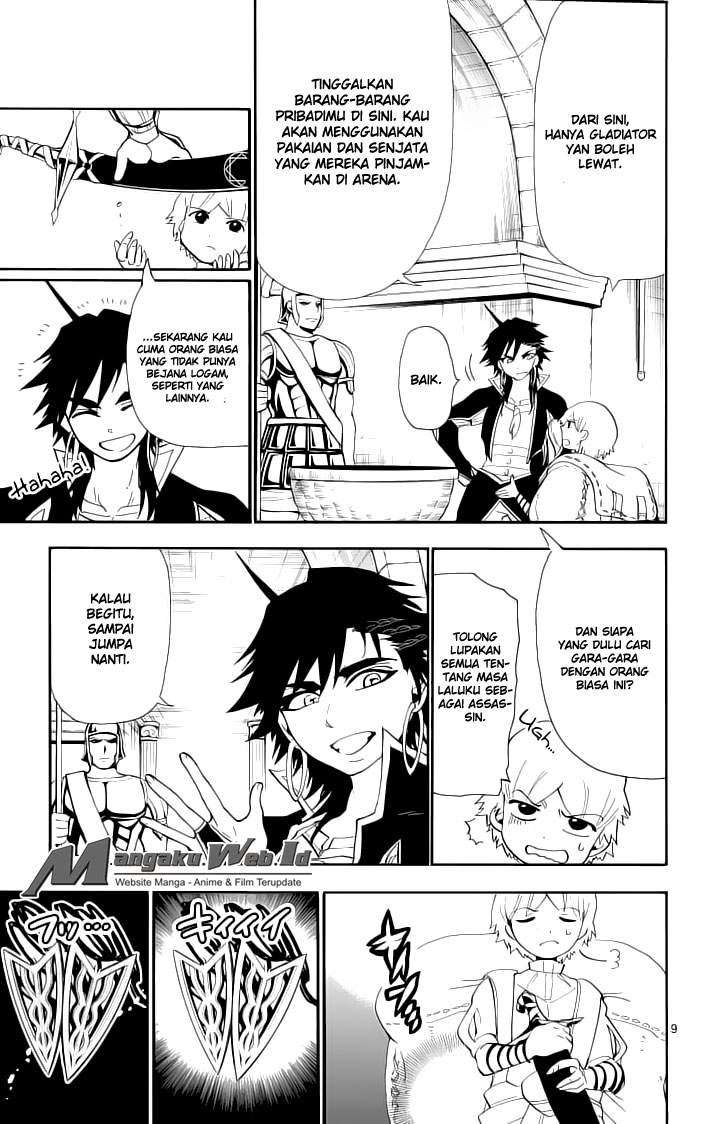 Magi – Sinbad no Bouken Bab 64 halaman 10