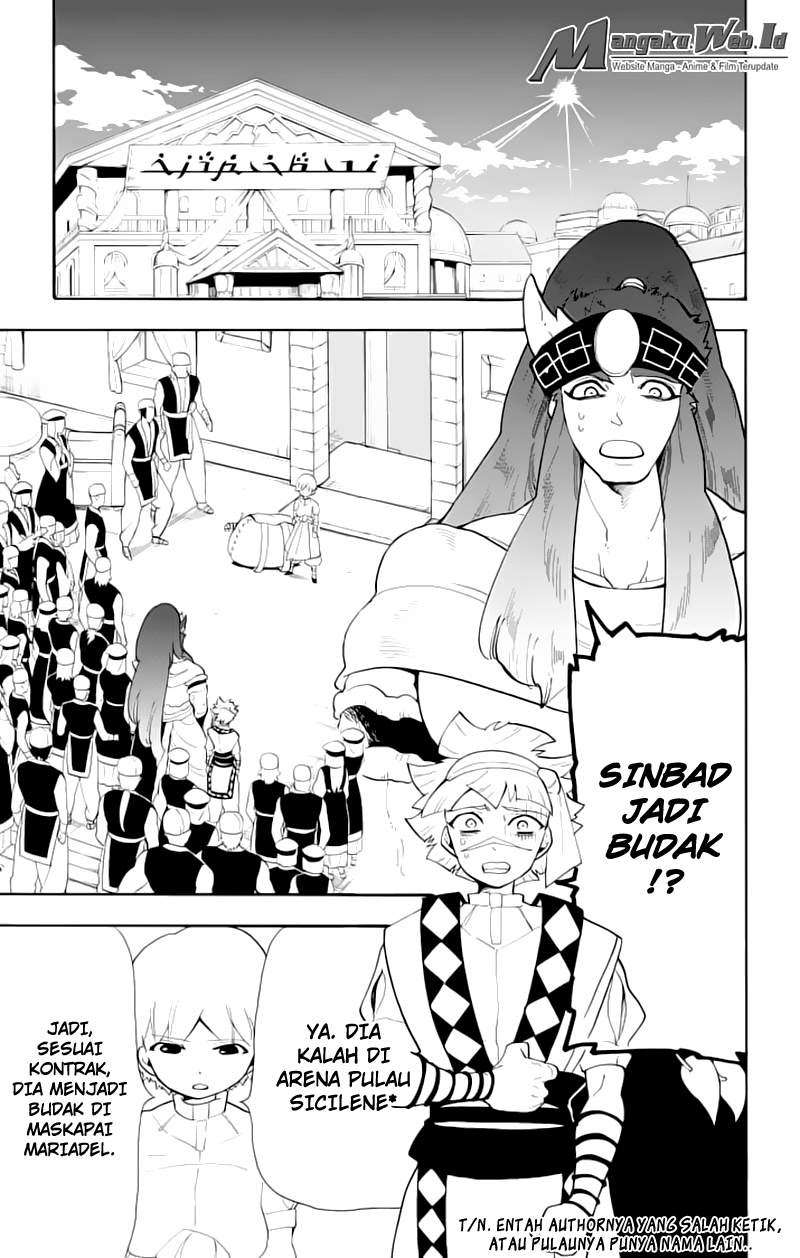 Magi – Sinbad no Bouken Bab 67 halaman 1