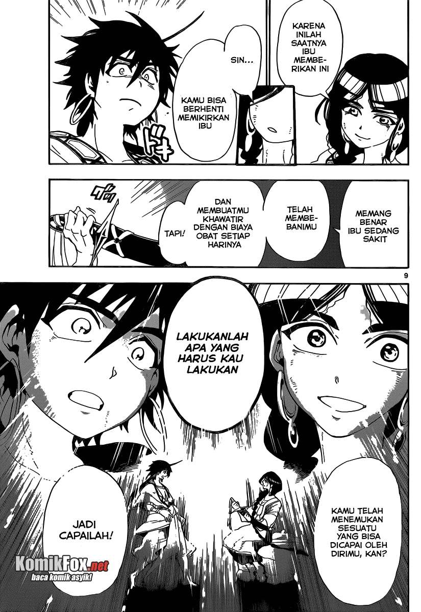 Magi – Sinbad no Bouken Bab 7 halaman 10