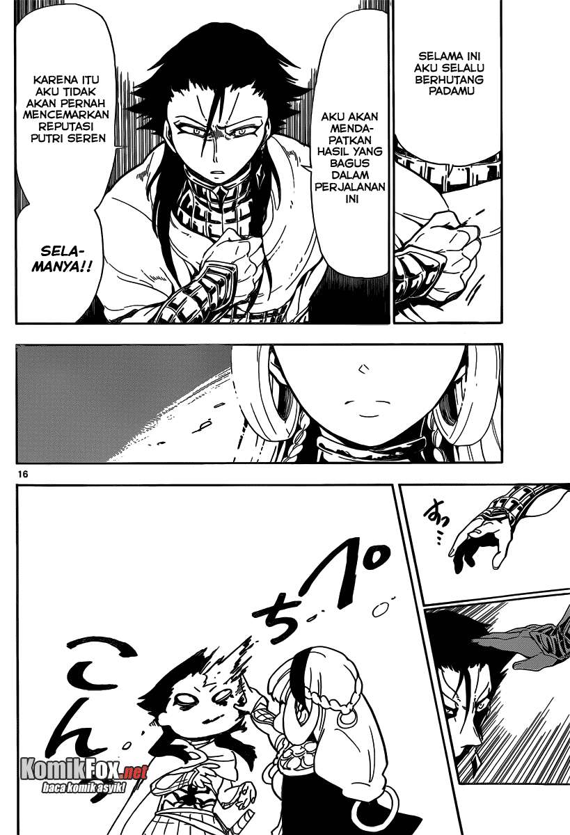 Magi – Sinbad no Bouken Bab 7 halaman 17