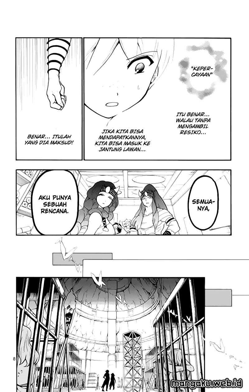 Magi – Sinbad no Bouken Bab 70 halaman 9