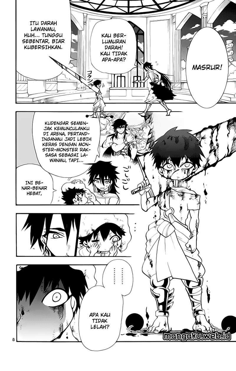 Magi – Sinbad no Bouken Bab 71 halaman 9