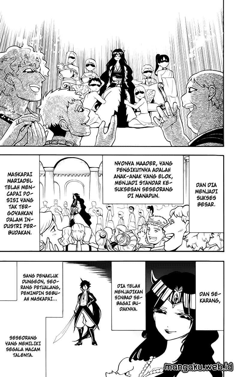 Magi – Sinbad no Bouken Bab 71 halaman 16