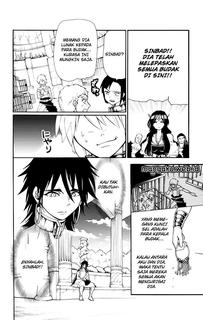 Magi – Sinbad no Bouken Bab 71 halaman 19