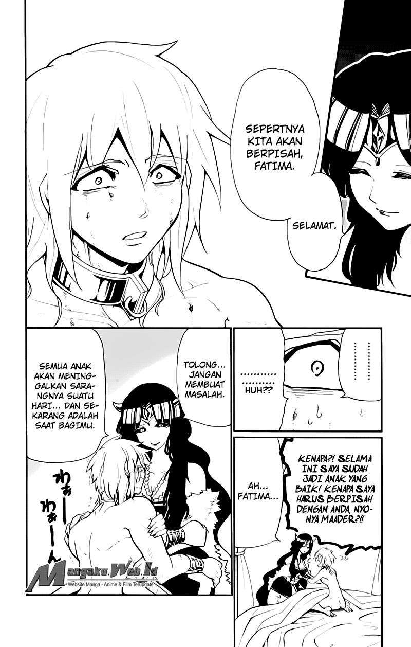 Magi – Sinbad no Bouken Bab 72 halaman 9