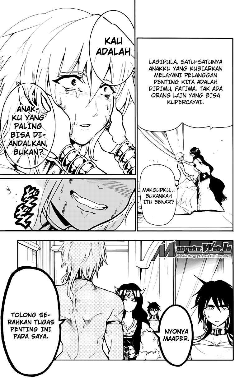 Magi – Sinbad no Bouken Bab 72 halaman 10