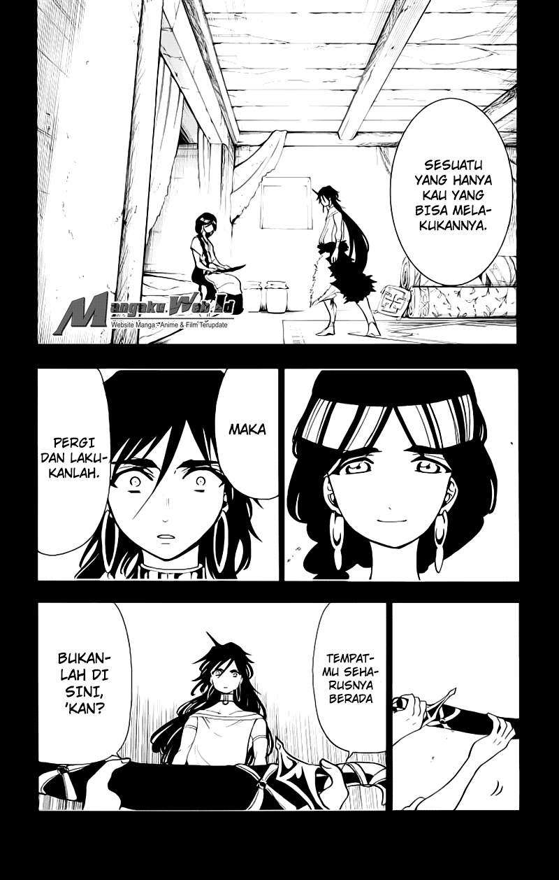Magi – Sinbad no Bouken Bab 72 halaman 15