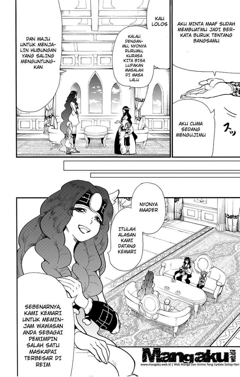 Magi – Sinbad no Bouken Bab 73 halaman 8